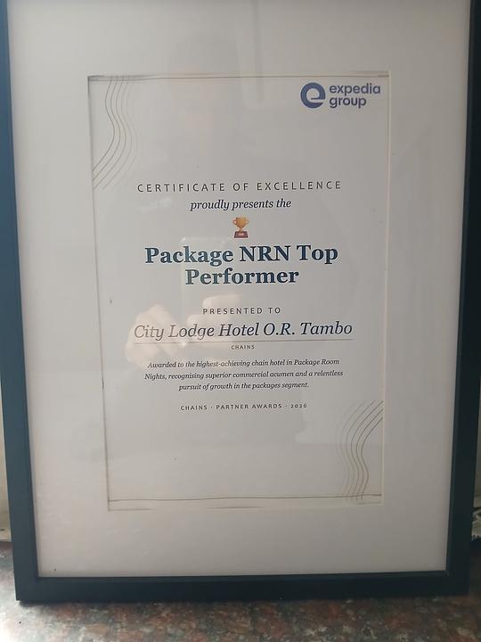 City Lodge Hotel ORTIA wins again!